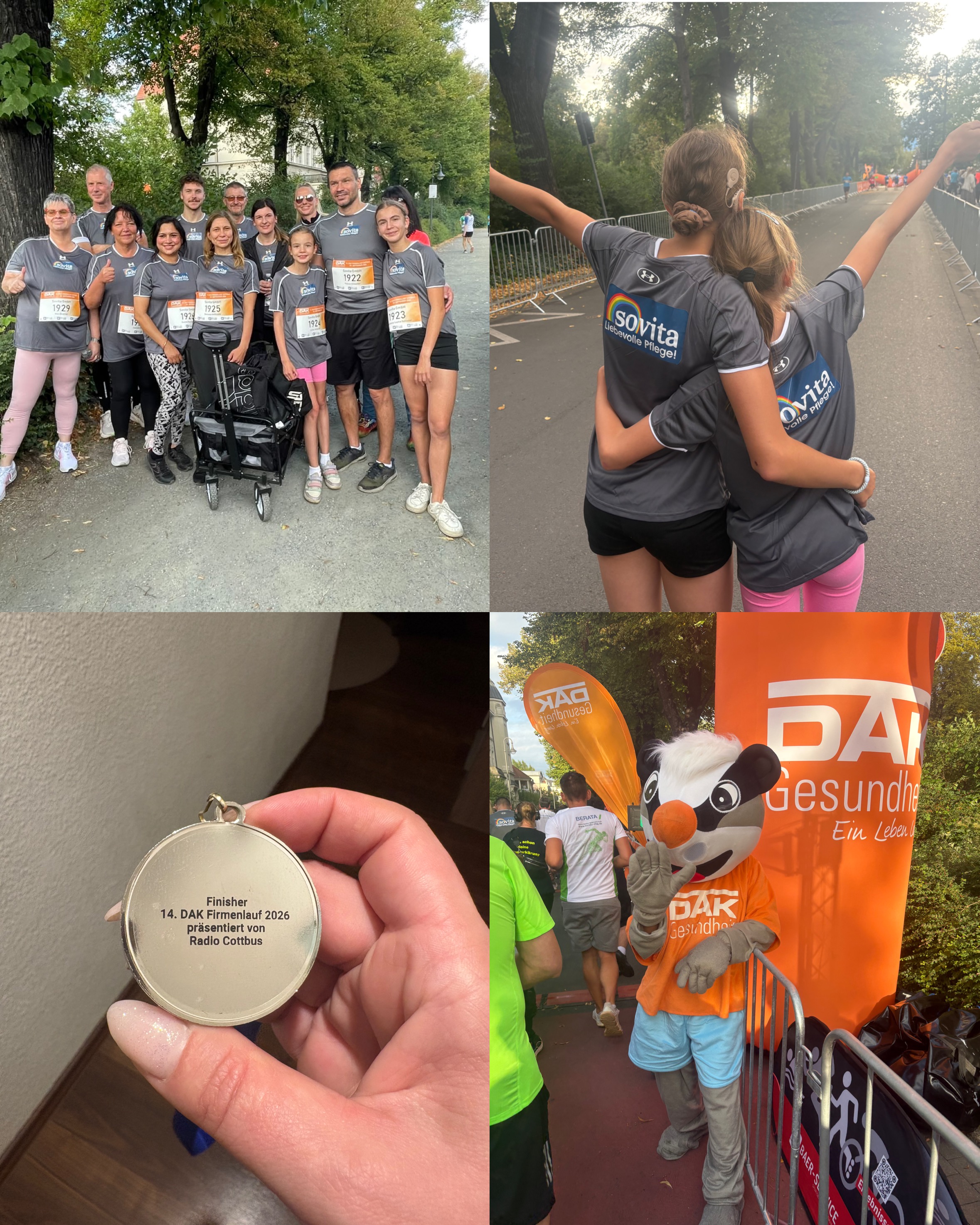  Sovita GmbH beim DAK Firmenlauf in Cottbus