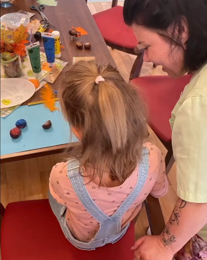 Besuch aus dem Kindergarten Besuch aus dem Kindergarten