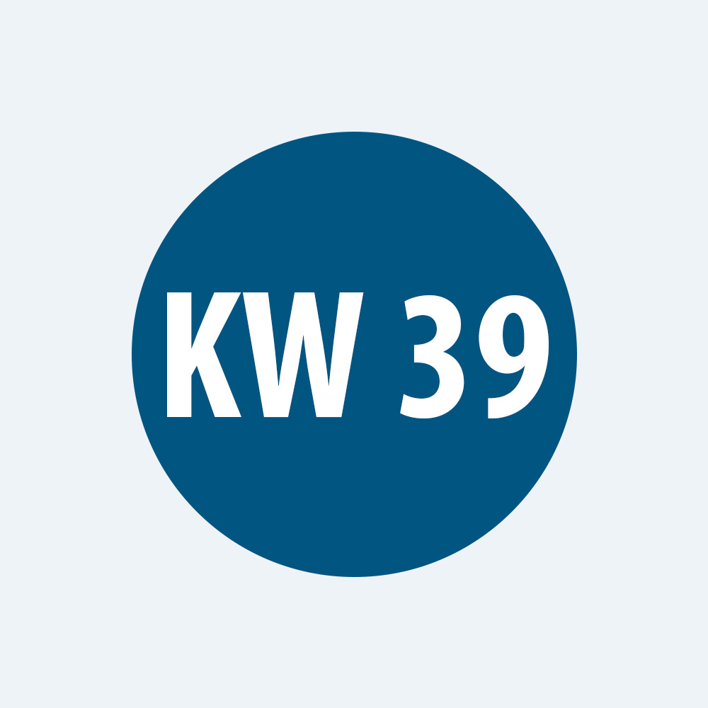 Wochenplan KW 39